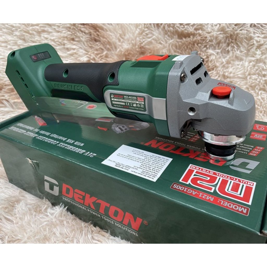 Thân Máy Mài Góc Dùng Pin Dekton M21-AG100S