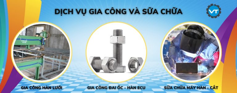 Dịch vụ gia công và sữa chữa tại Thiết Bị Việt Tâm
