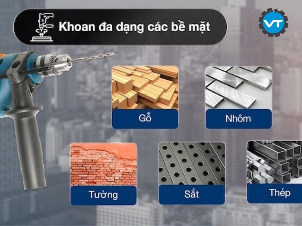 Đặc điểm Các loại máy khoan động lực