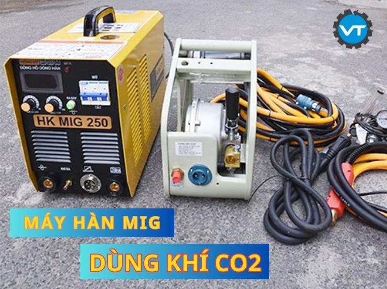 Máy hàn Mig dùng khí CO2