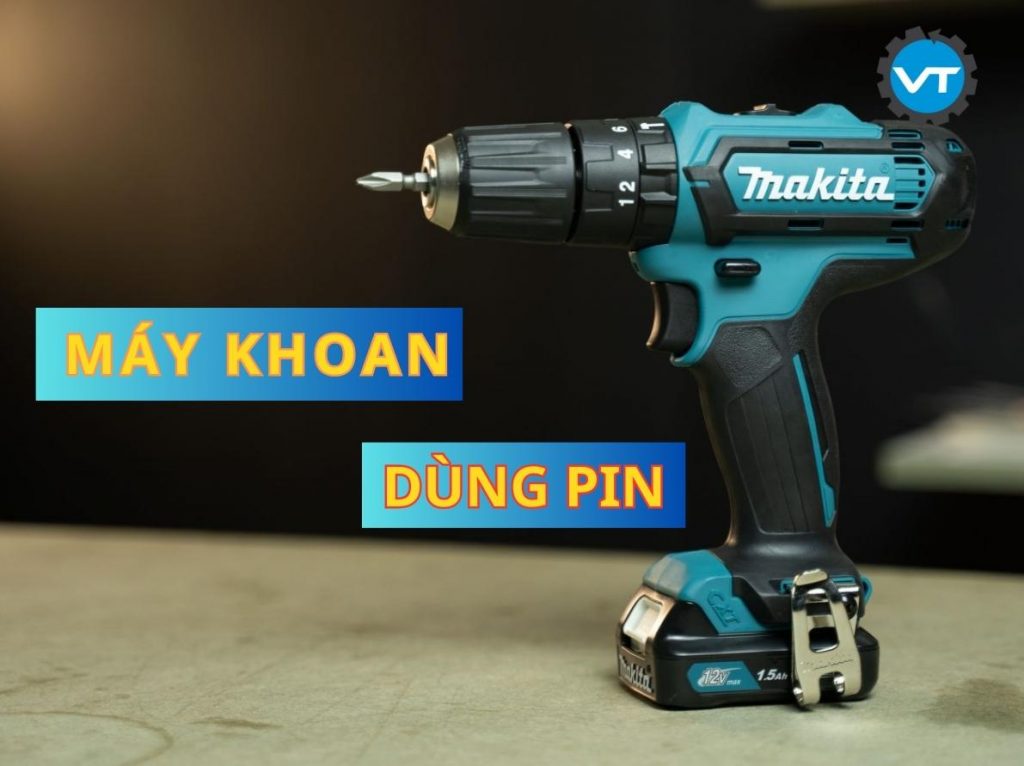 Các loại máy khoan dùng pin
